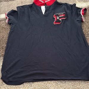 Polo by Ralph Lauren Navy Shirt with Red Details